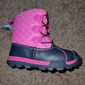 Little Girls New Oshkosh B'gosh Snow Boots Size 11